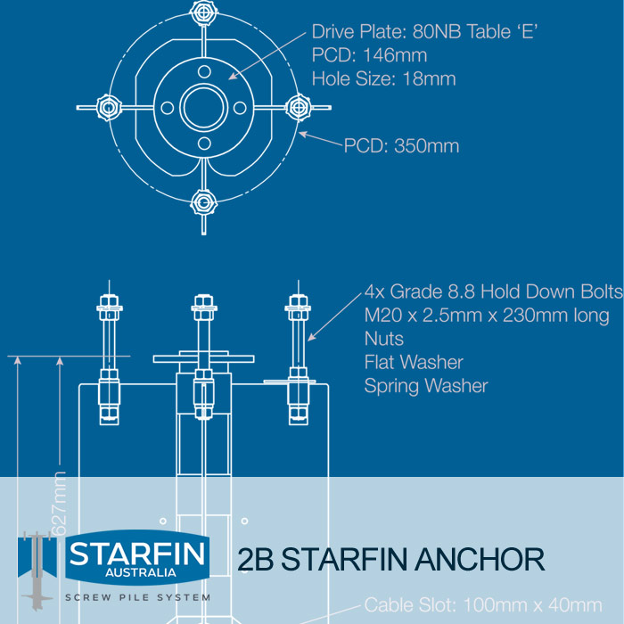 2B Starfin Anchor