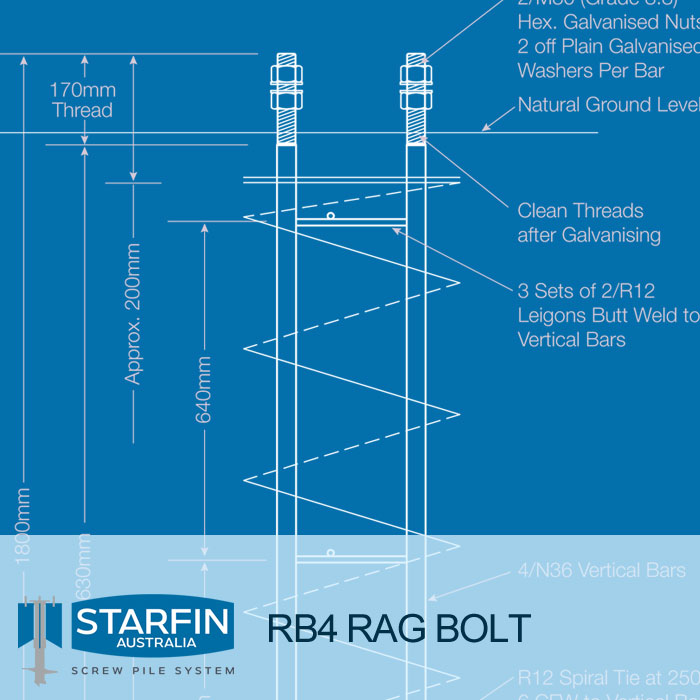 RB4A Rag Bolt